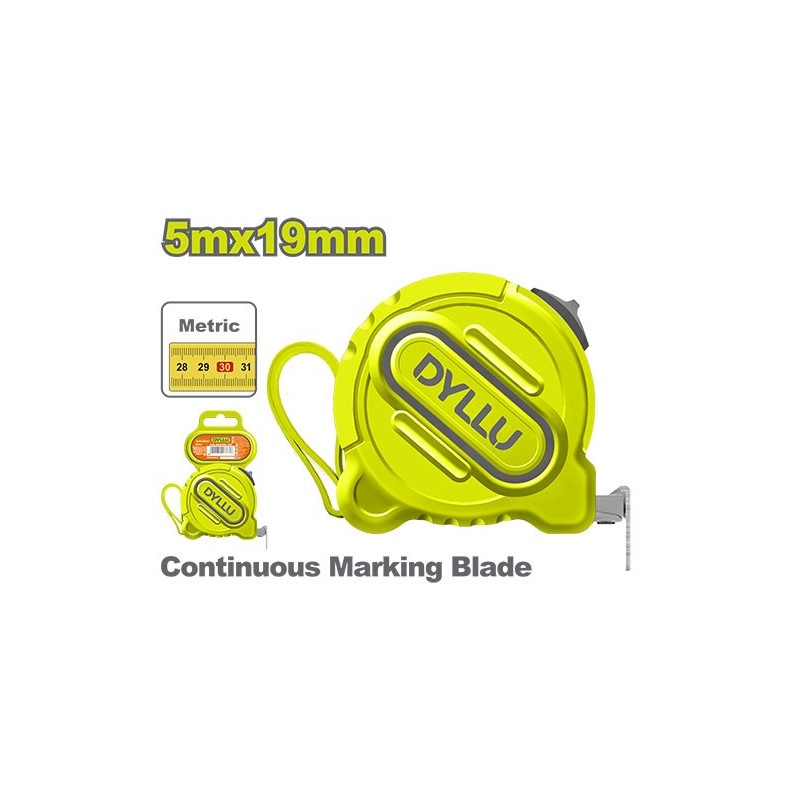Рулетка 5м*19мм DYLLU DTMT1220M