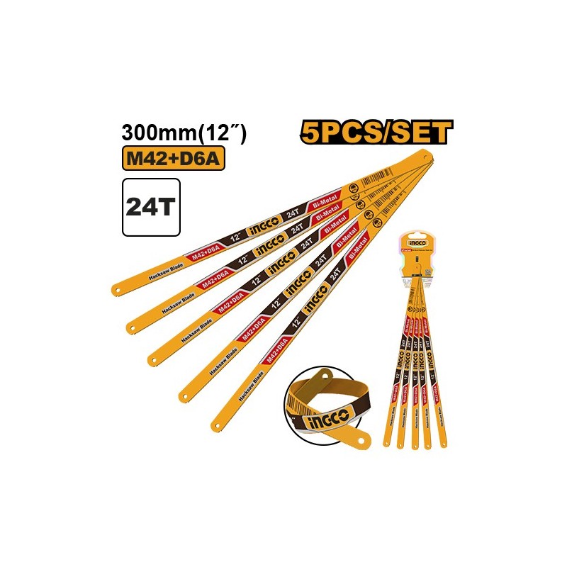 Полотно для ножовки INGCO HSBKT12245