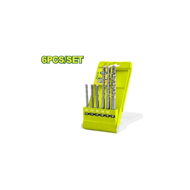Набор сверл SDS-Plus 6шт. DYLLU DTHD6B06