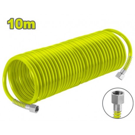 Шланг пневматический спиральный 5х8мм 10м DYLLU DTQG1910