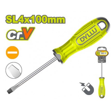 Плоская отвертка SL4*100мм DYLLU DTSD1244
