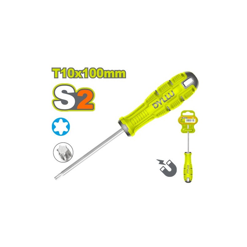 Отвертка torx T10*100мм DYLLU DTSDD214
