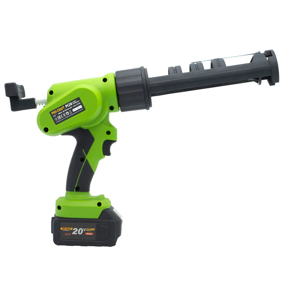 Аккумуляторный пистолет для герметика Procraft PC20 (Без АКБ и ЗУ)