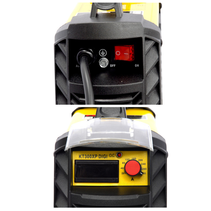 Инверторный сварочный аппарат 300A KT300XP DIGI KraftTool