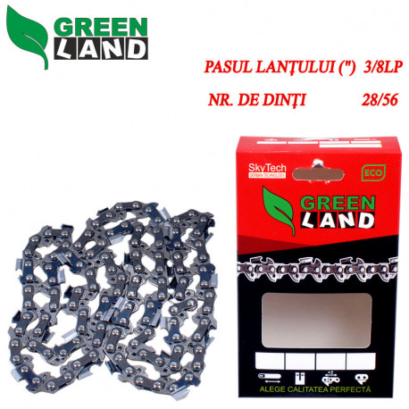 Цепь для Бензопилы GLP 28/56 3/8LP Green Land
