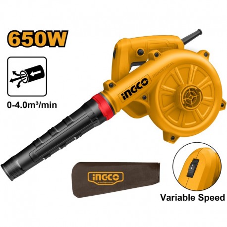 Воздуходувка/пылесос для листьев 650Вт INGCO AB6038