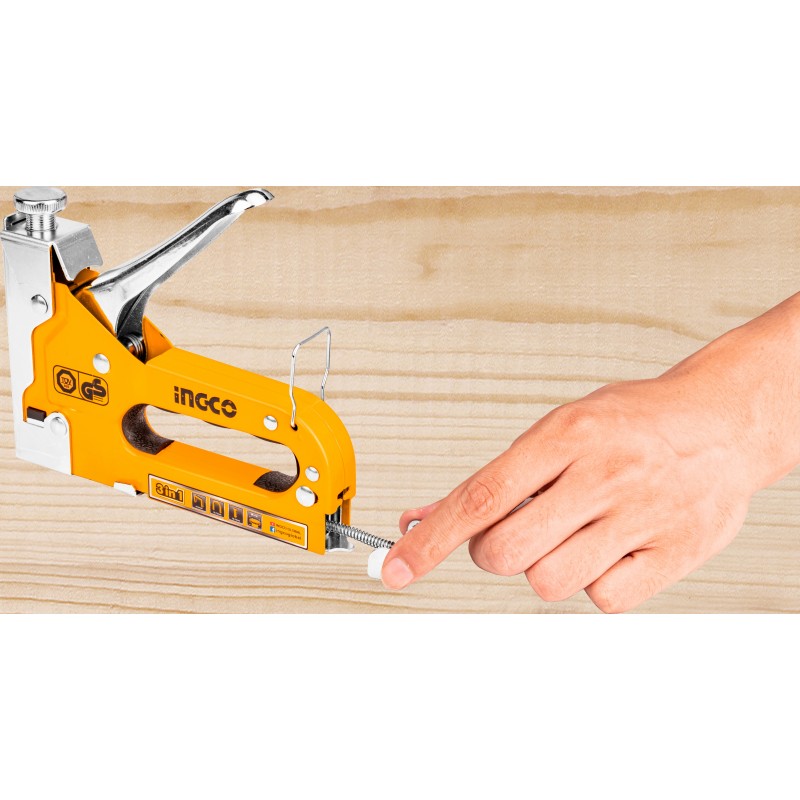 Степлер 3 в 1  4-14mm INGCO HSG1405