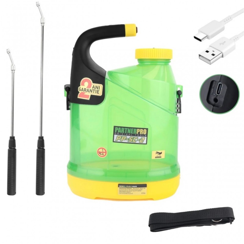 Насос-распылитель с аккумулятором 5л PartnerPro PP-5C-2