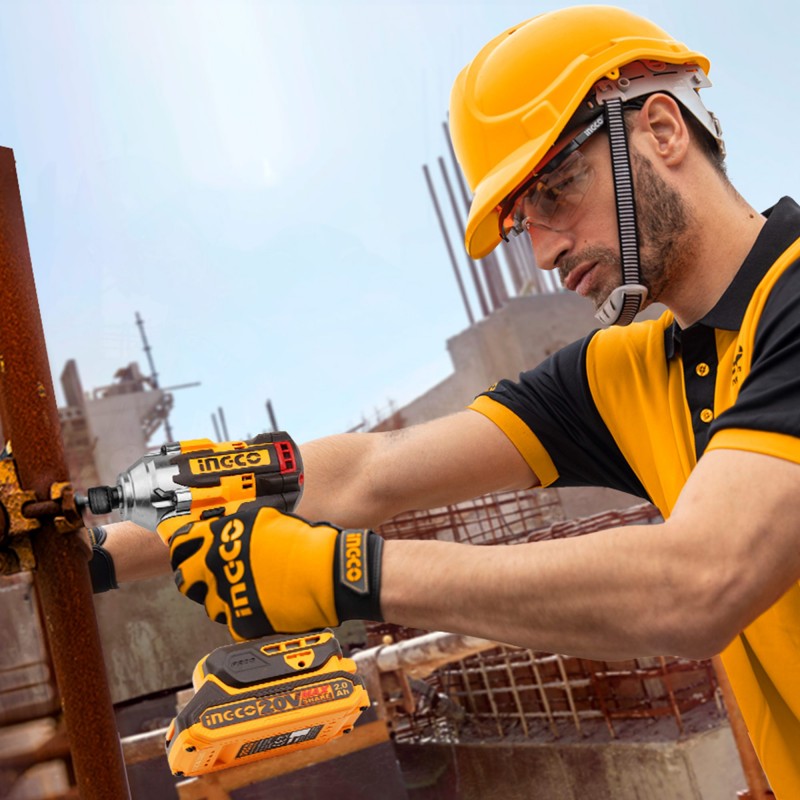 Аккумуляторный ударный винтовёрт  20V/2*2A 285Nm INGCO CIRLI2028